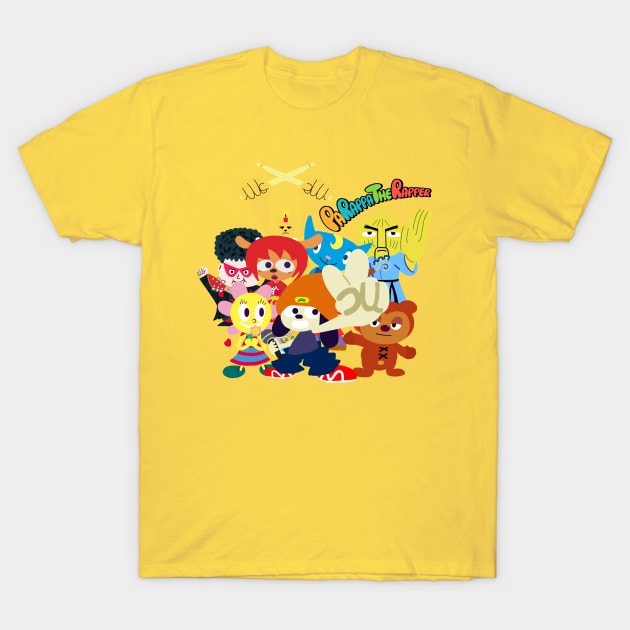 Parappa The Rapper T-Shirt by Funnyboijulius